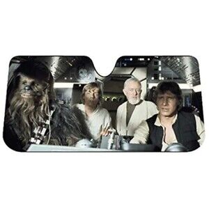 Star Wars Car Front Window Windshield Sun Shade Sun Screen Accordion Folding